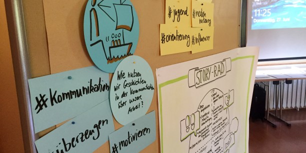Wie lassen sich Geschichten erzählen und nutzen? Inhaltlich drehte es sich dieses Mal um das Thema Storytelling. Foto: © EAT