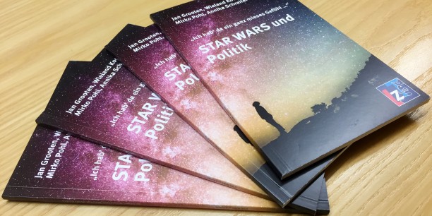 Um eine "weit, weit entfernte Galaxis vor langer Zeit" und gesellschaftlich-politische Fragen geht es in der neuen Publikation "'Ich hab' da ein ganz mieses Gefühl...' STAR WARS und Politik". Foto: © EAT