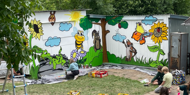 Graffiti-Workshop, Foto: EAT, Möller