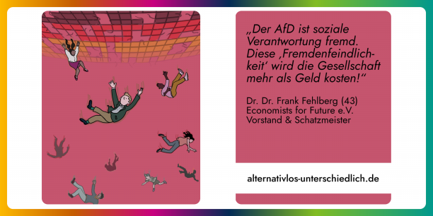 Share-Pic der Kampagne "Alternativlos unterschiedlich"