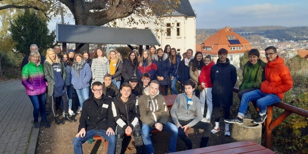 Projektwoche über unangepasste Jugendliche in der DDR mit Schülerinnen und Schülern der 9. Jahrgangsstufe in der Jugendbildungsstätte Junker Jörg in Eisenach im Herbst 2019. Foto: © EAT