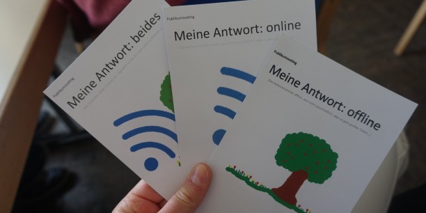 Online? Offline? - Beides! Foto:©Carina Rüllich/EAT