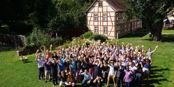 Das Gelände des Zinzendorfhauses bietet die perfekte Umgebung für die Sommerakademie. © Annekathrin Härter