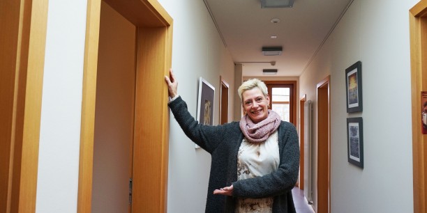 Mandy Kreyßler auf dem Weg ins Büro. Foto: (c) Zubarik/EAT