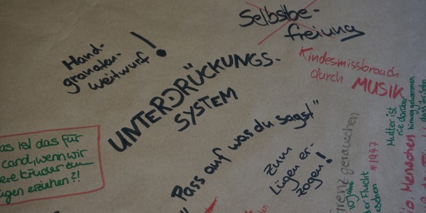 Eindrücke von den Tischen des World Café. Foto: © EAT