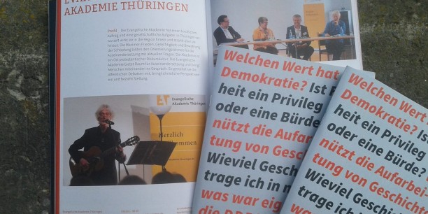 Die neue Broschüre des Geschichtsverbunds Thüringen ist da! Foto: © Kranich/EAT