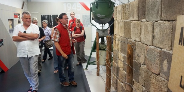 Die Akademie unterwegs im Grenzlandmuseum in Teistungen. Foto: ©Désirée Reuther/ EAT