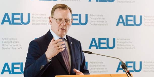 Der Thüringer Ministerpräsident Bodo Ramelow bekräftigte die Bedeutung der Reformation für den Freistaat und die moderne Gesellschaft. Foto: © Henry Sowinski