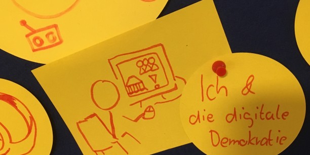 Wie sollten Online-Medien in einer idealen Welt sein? - Die 30 Teilnehmenden wurden in der Tagung zum utopischen Spinnen eingeladen. © Foto: Annika Schreiter/EAT