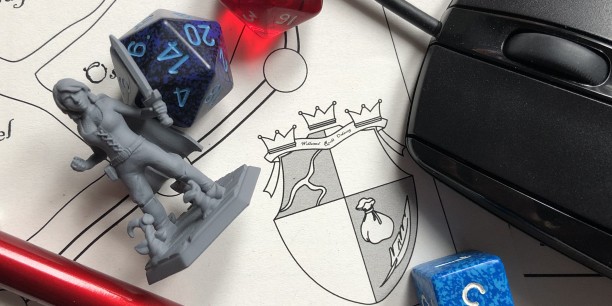 Mit Würfeln, Dateien und Computermaus statt mit Gewandung und LARP-Schwert wird die Geschichte rund umTiamast in diesem Jahr weitergespielt. Foto: © EAT 