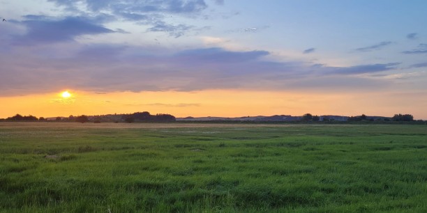 Abendstimmung in Thiessow. Foto: © Kranich/EAT