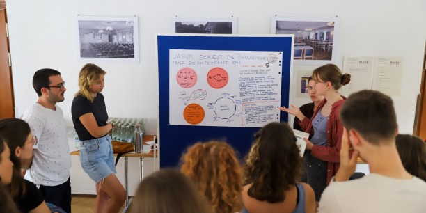 Abschlusspräsentation der Workshops (Foto: Lukas Böhm)