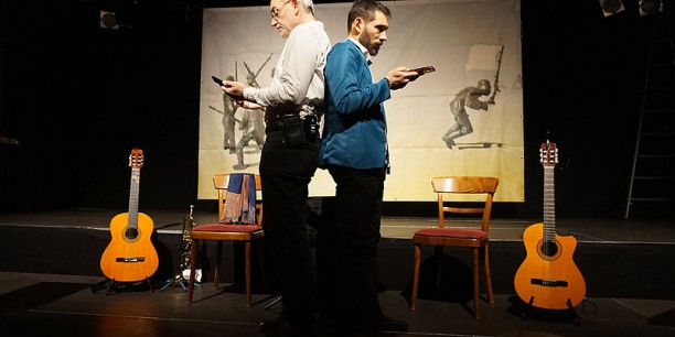 Sergej: Ich möchte nicht auf dich schießen müssen, Vadim. Foto: (c) Ulrike Wollenhaupt-Schmidt/ EAT