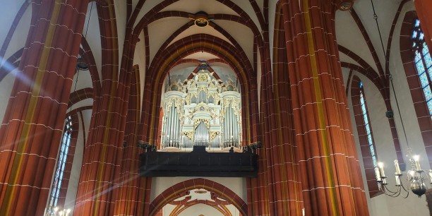 Orgel in der Johanneskirche in Saalfeld. Foto: (c) Kranich/EAT.