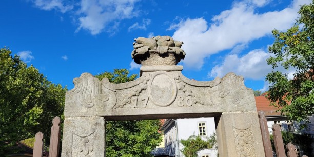 Gartentor zum Schillerhaus. Foto: (c) Kranich/EAT