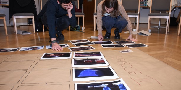 Gemeinsam rekonstruierten die Teilnehmenden die Handlugen der Star Wars-Filme. Foto: © Mirko Pohl (TLM)