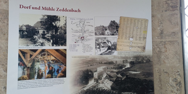 In der Mühle Zeddenbach erfuhren die Teilnehmenden viel über die Schwierigkeit, traditionelles Wissen des Müllerhandwerks zu bewahren und heute noch anzuwenden. Foto: (c) Robinson/EAT