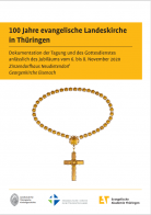 Cover der epd-Dokumentation "100 Jahre evangelische Landeskirche in Thüringen"