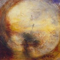 Joseph Mallord William Turner: Light and Colour (Goethes Theory) – The Morning after the Deluge – Moses Writing the Book of Genesis. Wikimedia Commons, public domain.